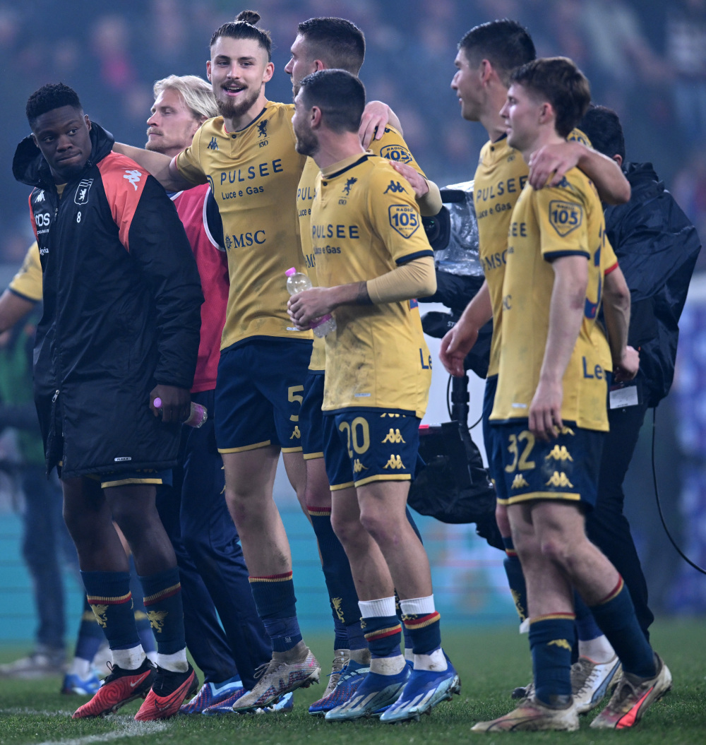 关于热那亚客场战平，保持不败走势的信息